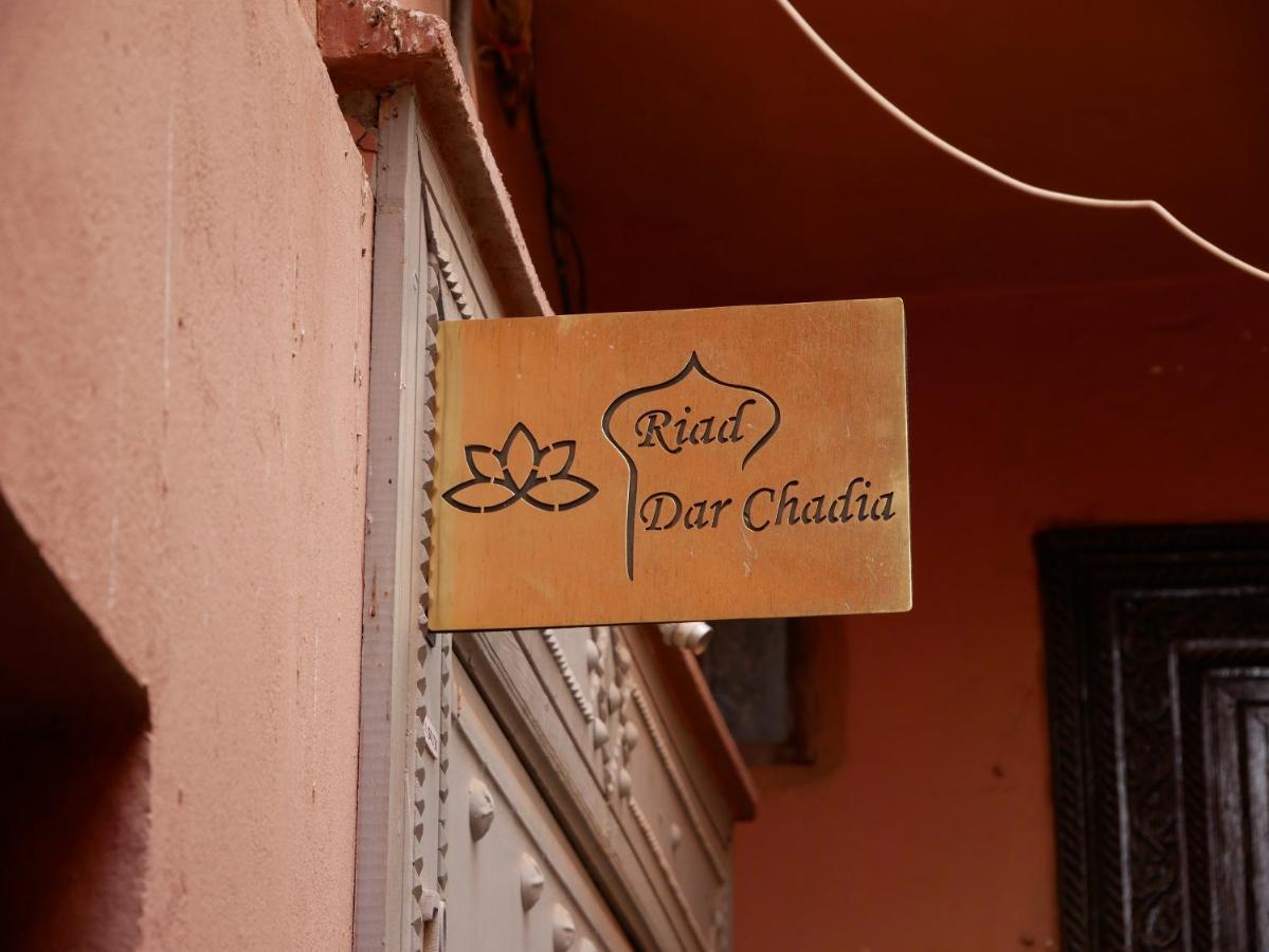 Riad Dar Chadia Marrakesh Exterior foto